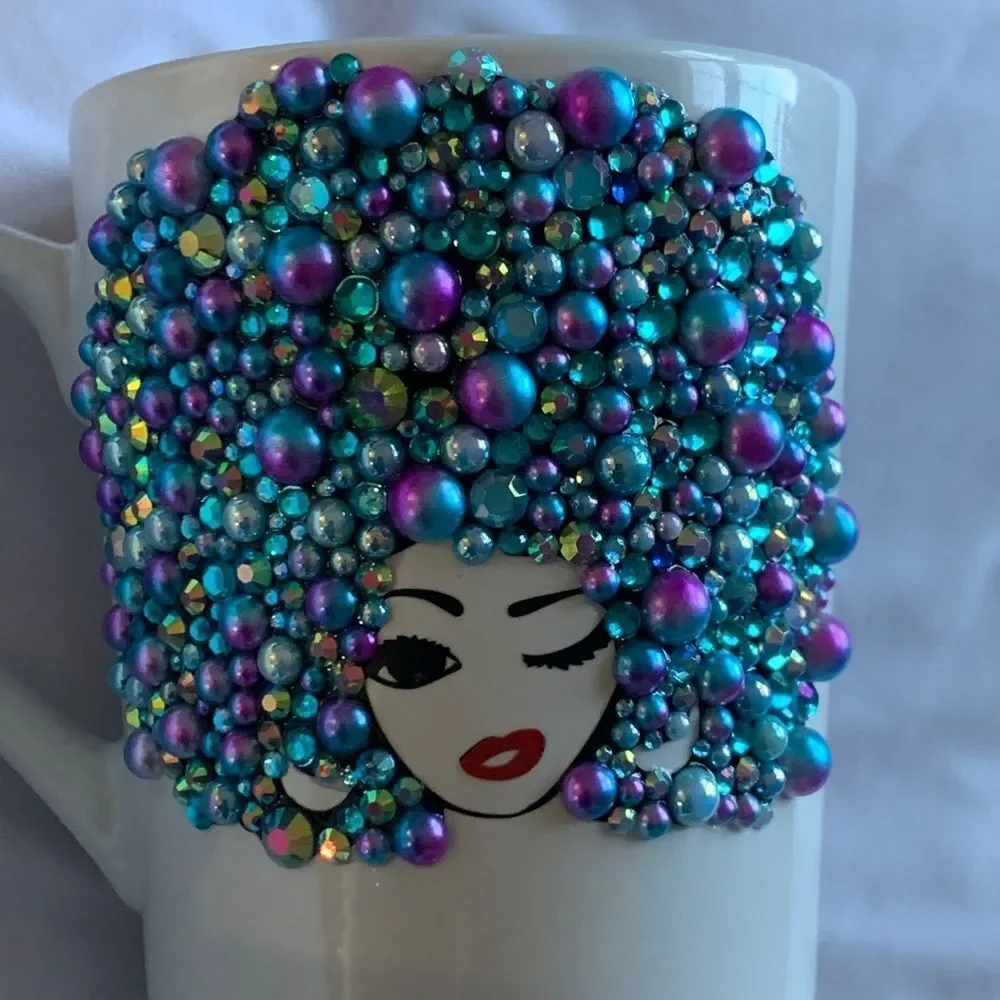 Zora bling Diva mug - ready to ship!!